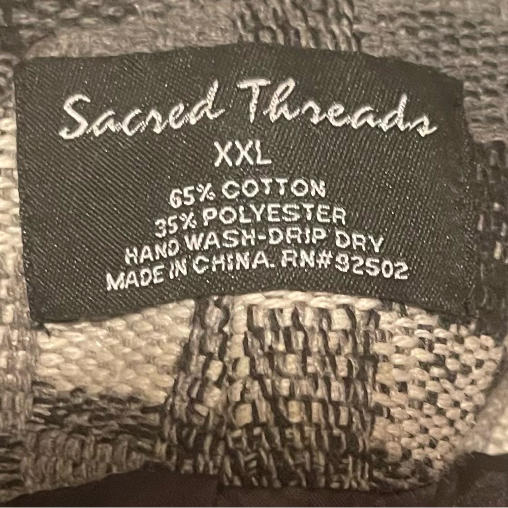 Vintage Sacred Threads Women’s Patchwork Jacket S… - image 4